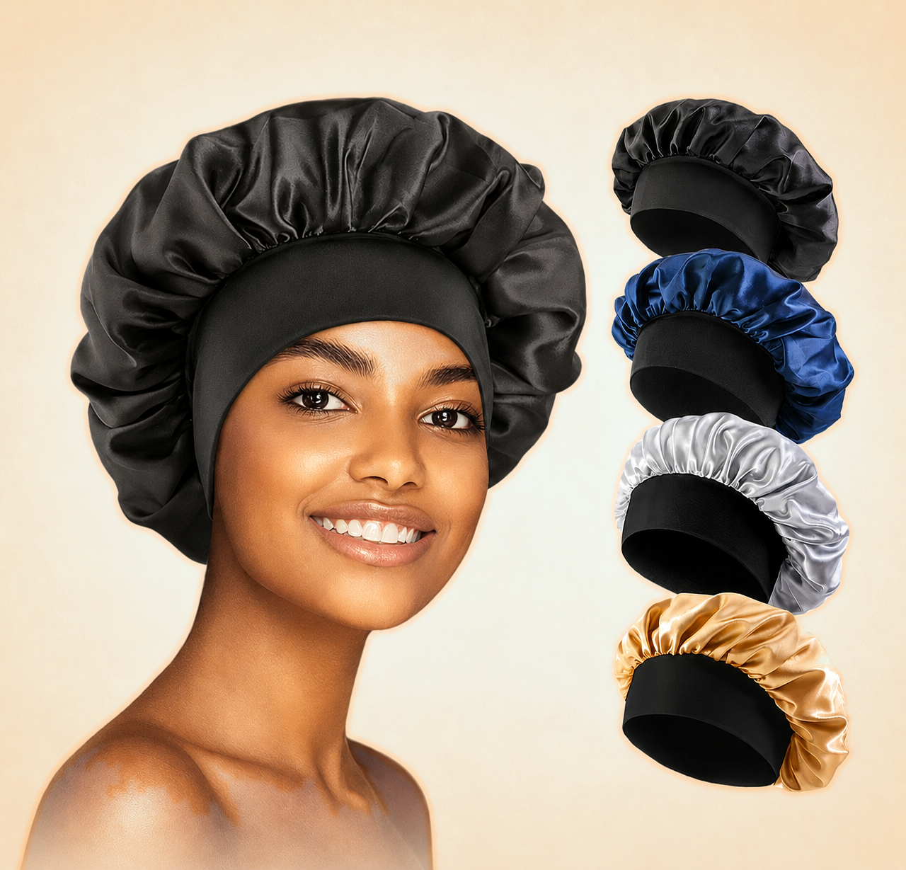Satin Sleep Bonnet