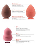IMAGIC Makeup Sponge Set