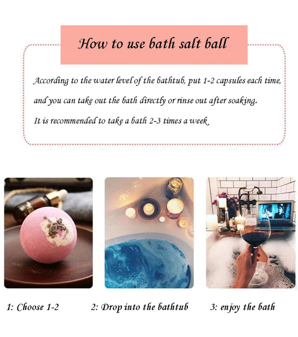 Essential Oil Bath Balls