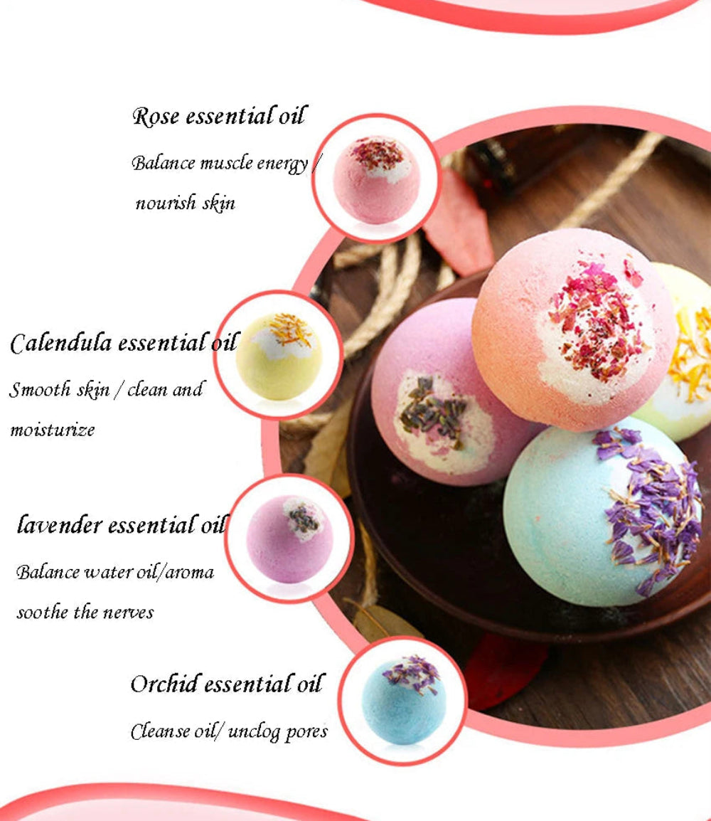 Essential Oil Bath Balls