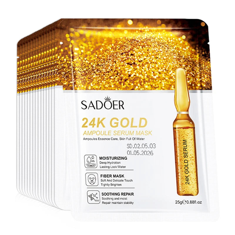 SADOER 24K Gold Face Mask