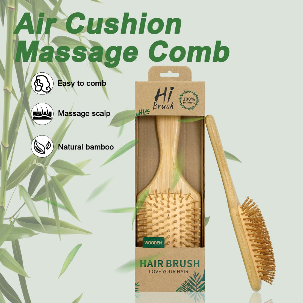 Bamboo Air Cushion Hair Brush