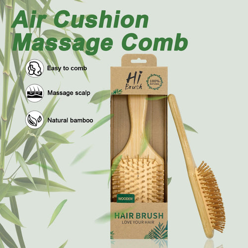 Bamboo Air Cushion Hair Brush