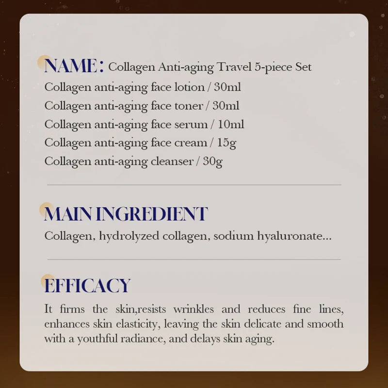 Sadoer Collagen Skincare Set