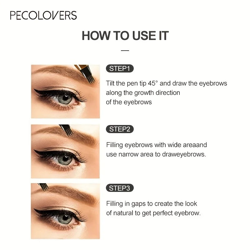 4-Fork Brow Pen