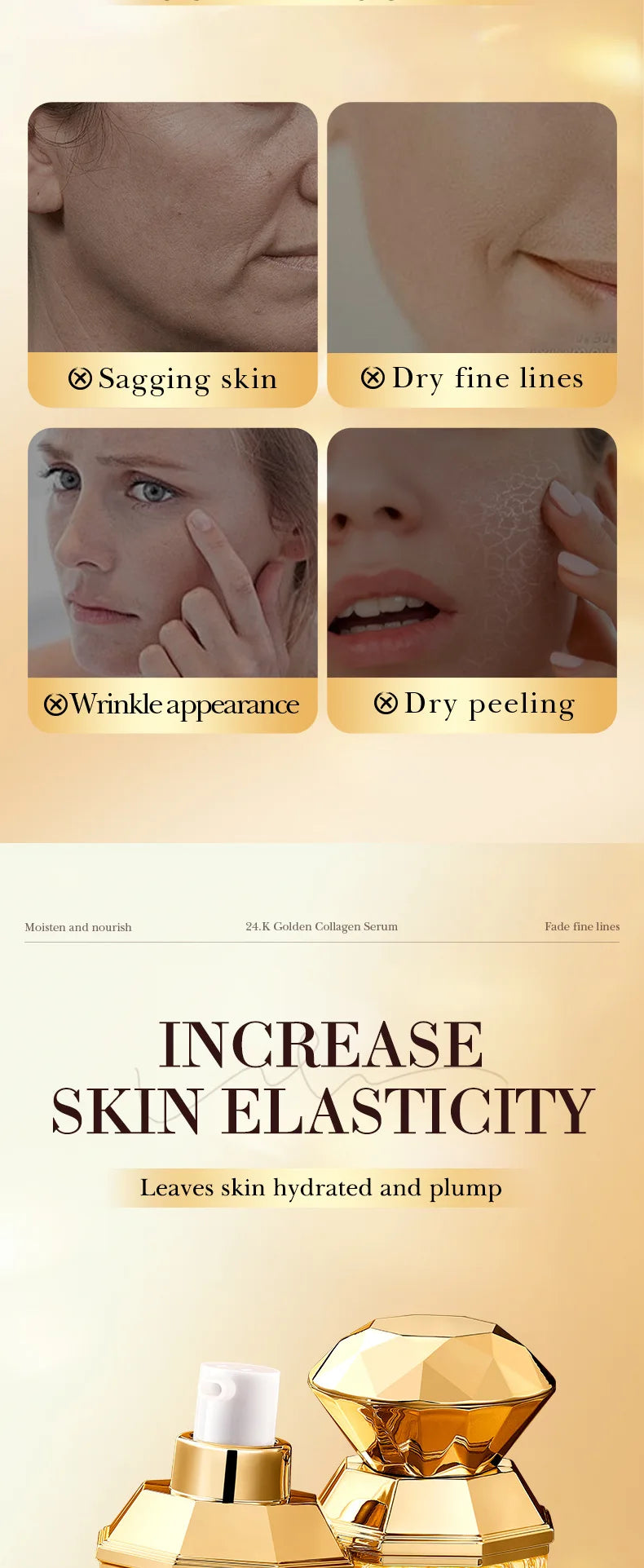 SADOER 24K Gold Collagen Serum