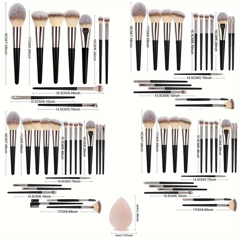 Makeup Brush Set