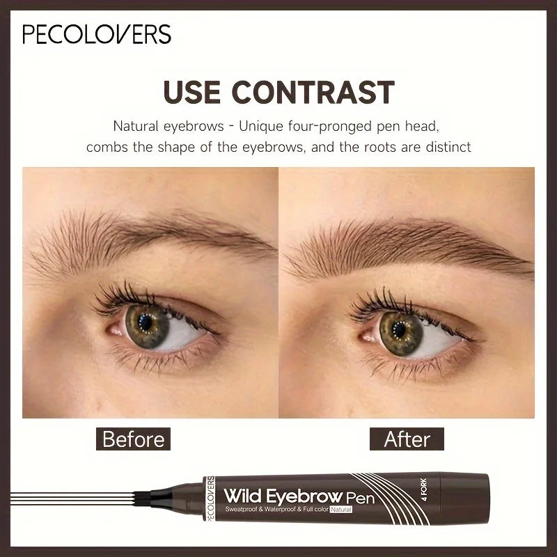 4-Fork Brow Pen