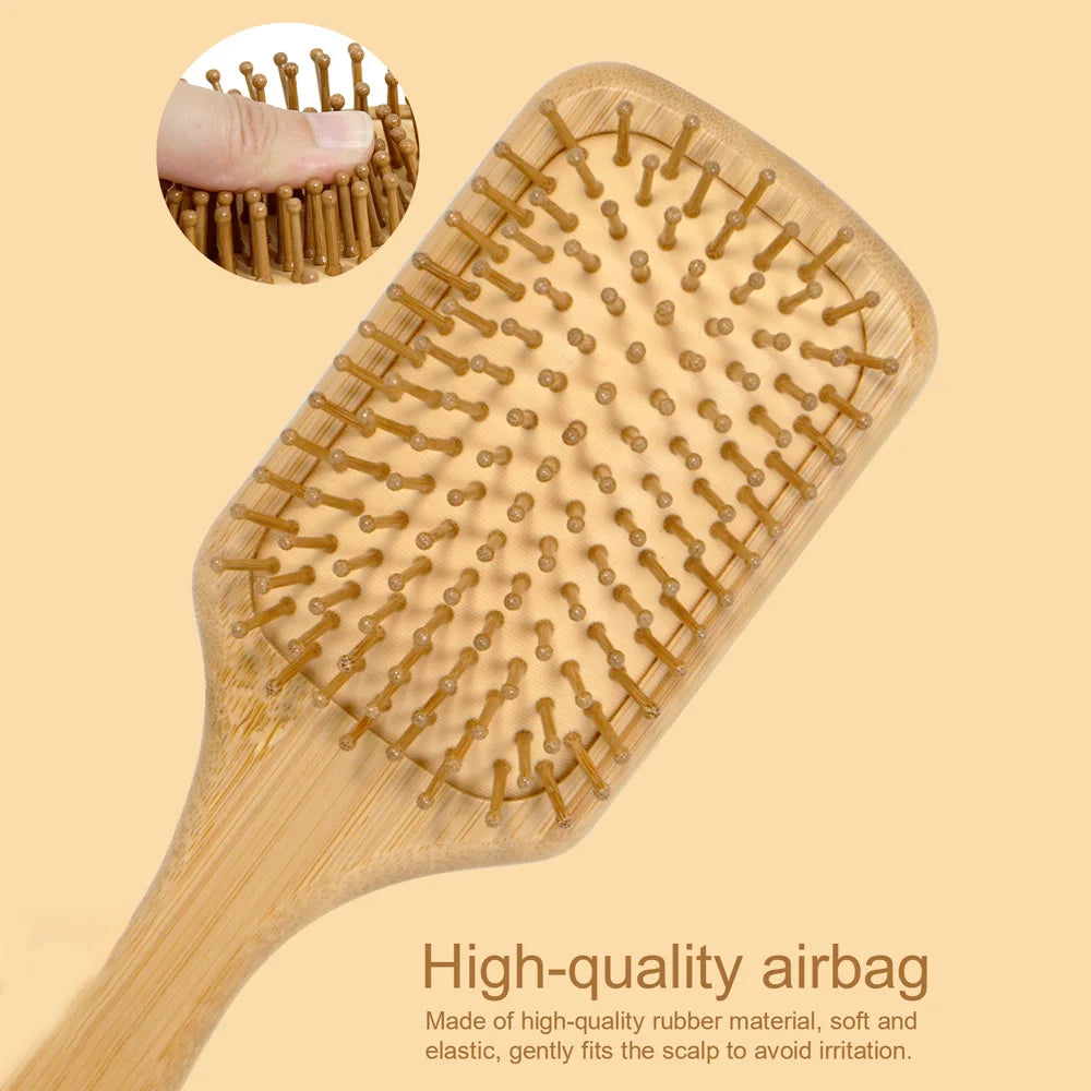 Bamboo Air Cushion Hair Brush