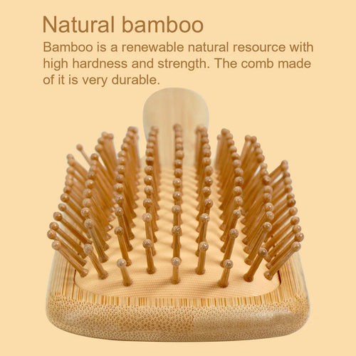 Bamboo Detangling Hair Brush
