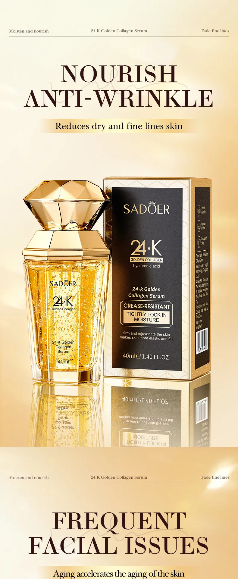 SADOER 24K Gold Collagen Serum